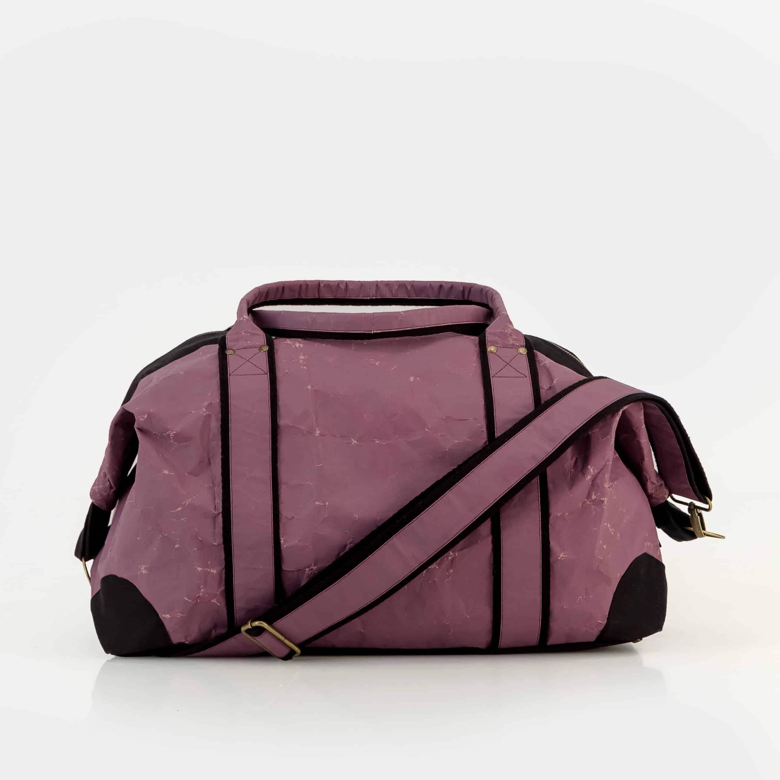 アクセサリー ORTLIEB Zip-City M aubergine-white Aubergine ProtectPaper® Weekender Travel Bag – The Wren Design