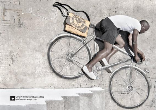 The PPC Cement Laptop Bag story