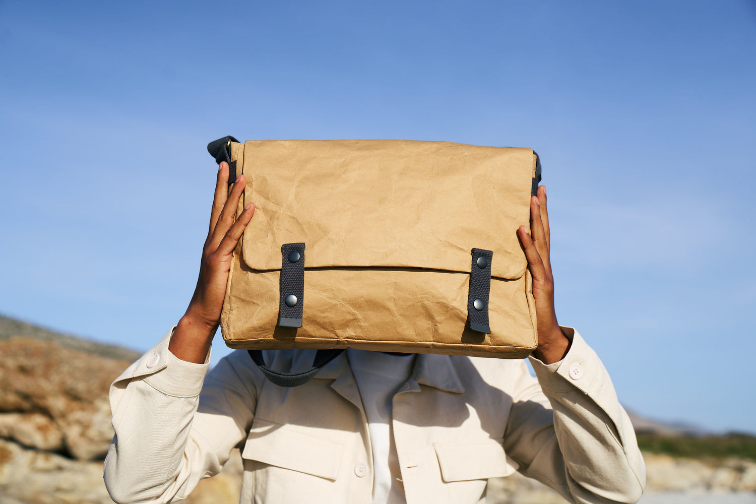 Messenger and Cement Laptop Bags