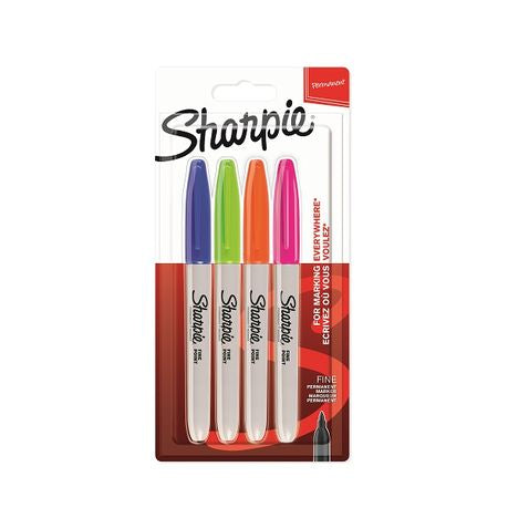 Sharpie Pack: Fun (Pack of 4 Markers)