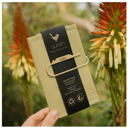 Olive Passport Holder - ProtectPaper®