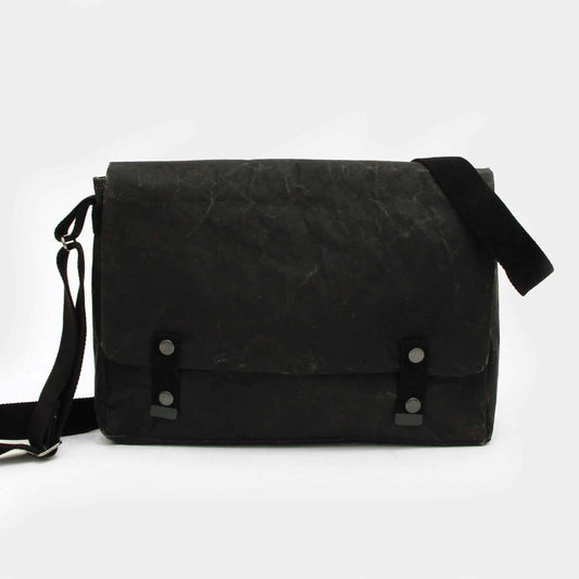Black ProtectPaper® Messenger Bag