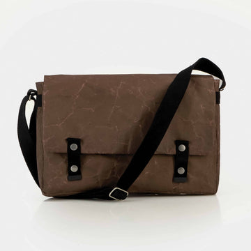 Ochre Brown ProtectPaper® Messenger Bag