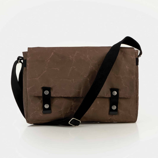 Ochre Brown ProtectPaper® Messenger Bag