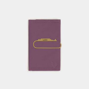 Aubergine Passport Holder - ProtectPaper®
