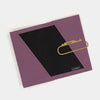 Aubergine Passport Holder - ProtectPaper®