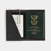 Black Passport Holder - ProtectPaper®