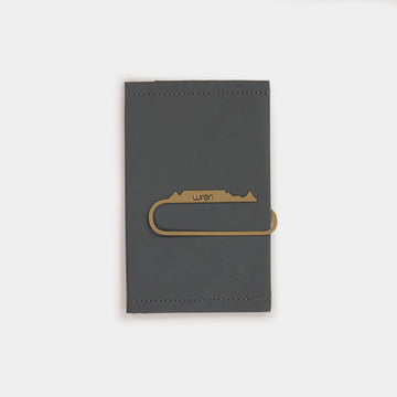 Charcoal Passport Holder - ProtectPaper®