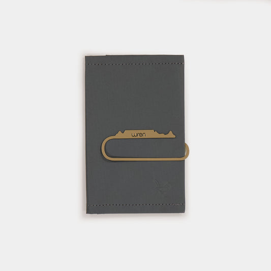 Charcoal Passport Holder - ProtectPaper®