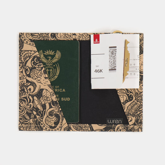 Octopus Galaxy Passport Holder - ProtectPaper®