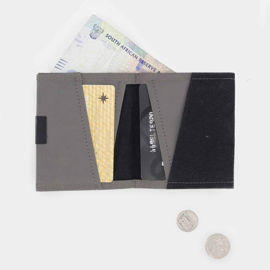 Gunmetal ProtectPaper® Square Wallet