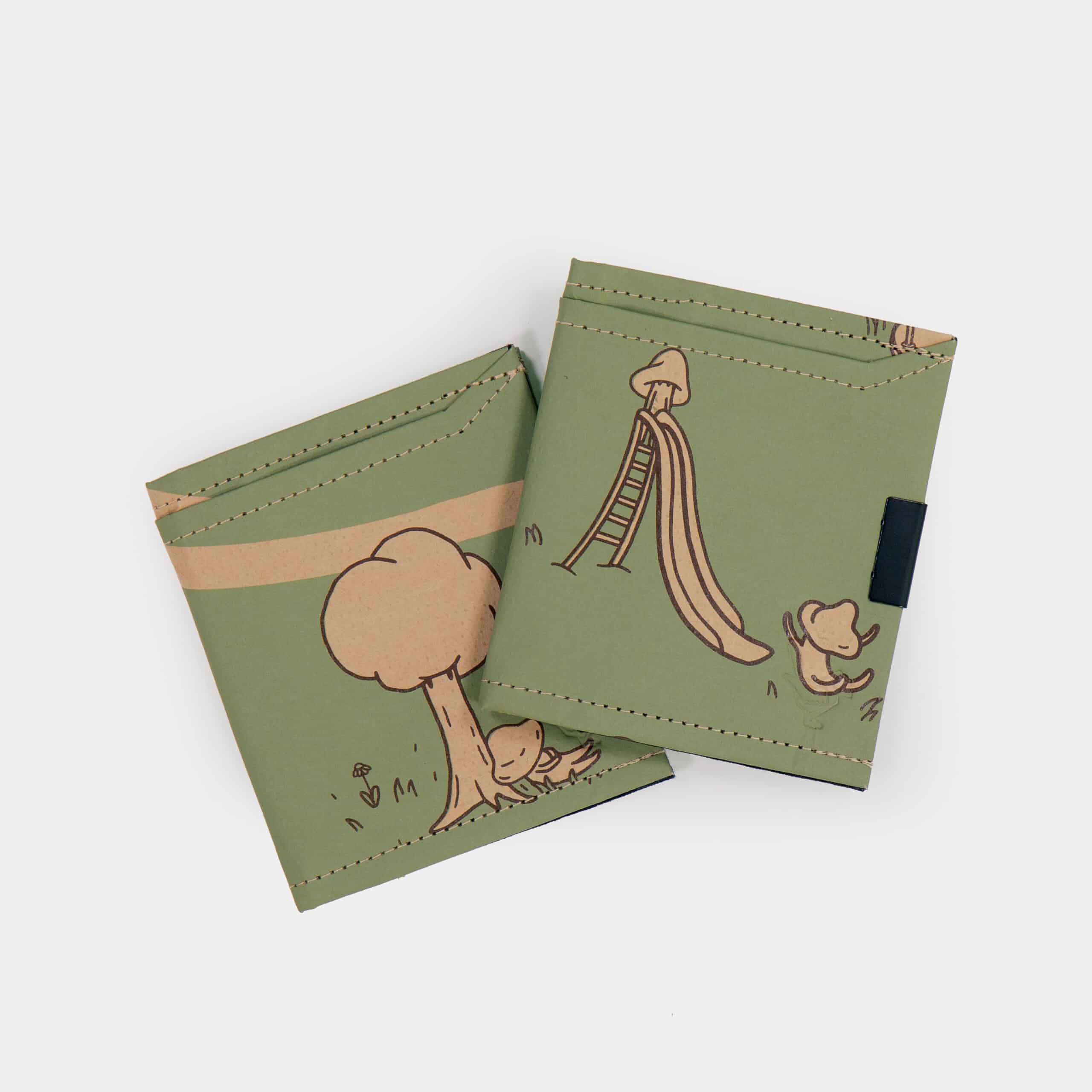 Park Life Wallet – Sustainable Recycled Paper Wallet – The Wren Design