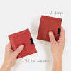 Post Office Red ProtectPaper® Square Wallet