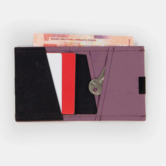 Aubergine ProtectPaper® Square Wallet
