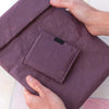 Aubergine ProtectPaper® Square Wallet