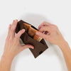 Ochre Brown ProtectPaper® Square Wallet