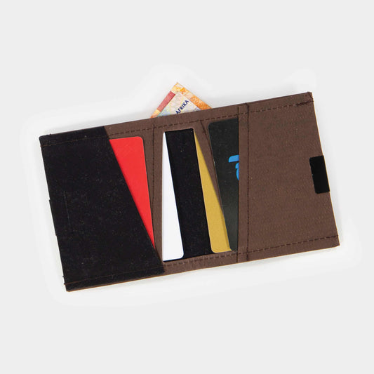 Ochre Brown ProtectPaper® Square Wallet