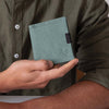 Sea Foam ProtectPaper® Square Wallet