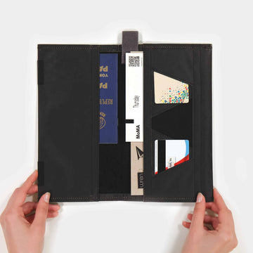 Black ProtectPaper® Travel Organiser