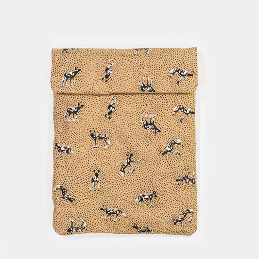 African Painted Wolves iPad & Tablet Sleeve - ProtectPaper®