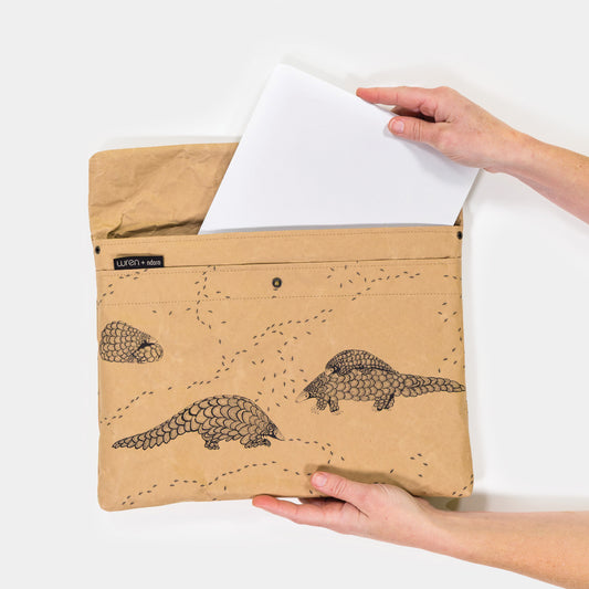 Silent Pangolin Laptop Sleeve - ProtectPaper®