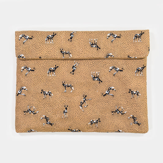 African Painted Wolves Laptop Sleeve - ProtectPaper®