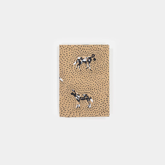 African Painted Wolves Slim Wallet - ProtectPaper®