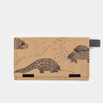 Silent Pangolin Travel Organiser - ProtectPaper®
