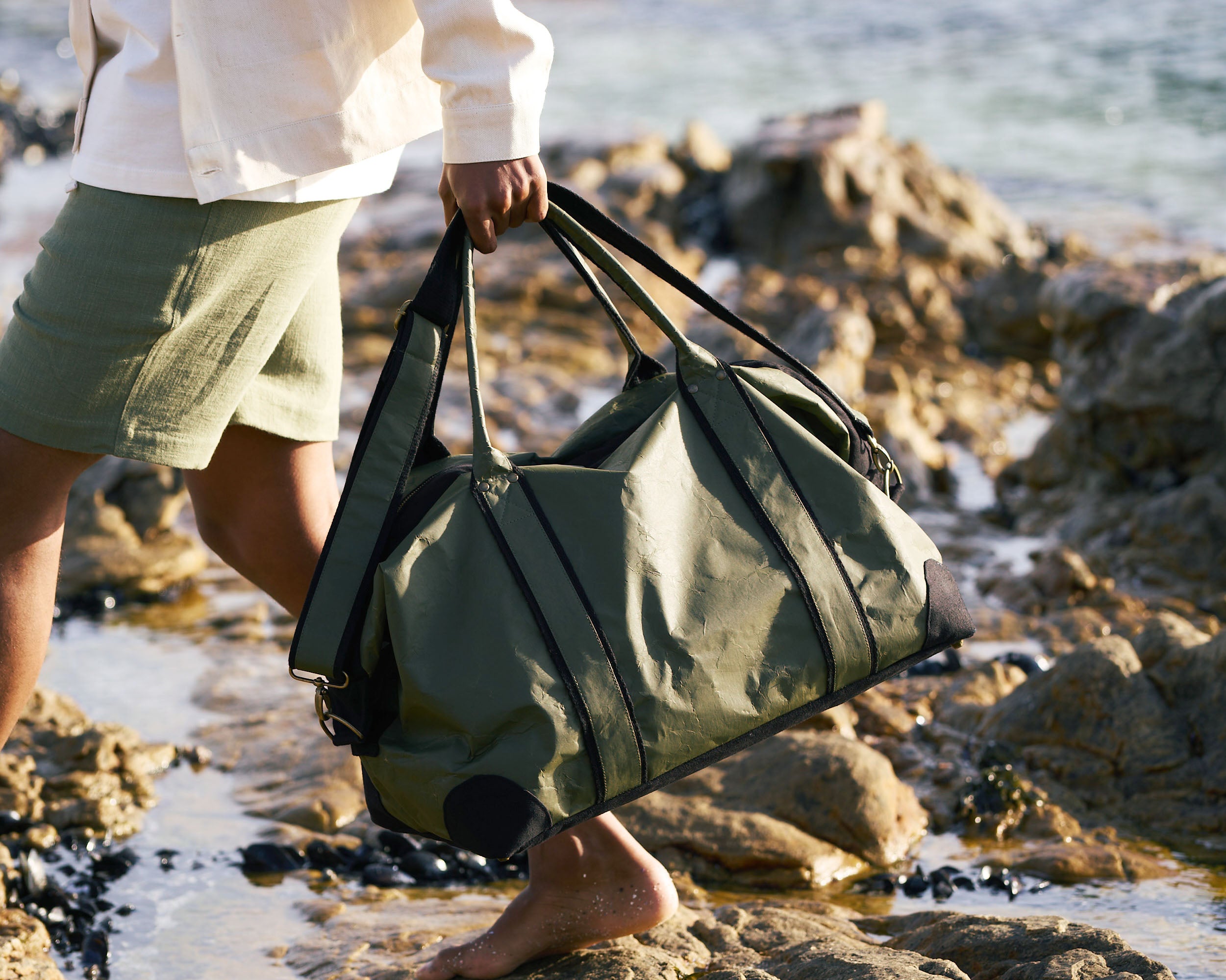 Aubergine ProtectPaper® Weekender Travel Bag – The Wren Design