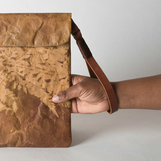 Brown Leather Wrist Strap