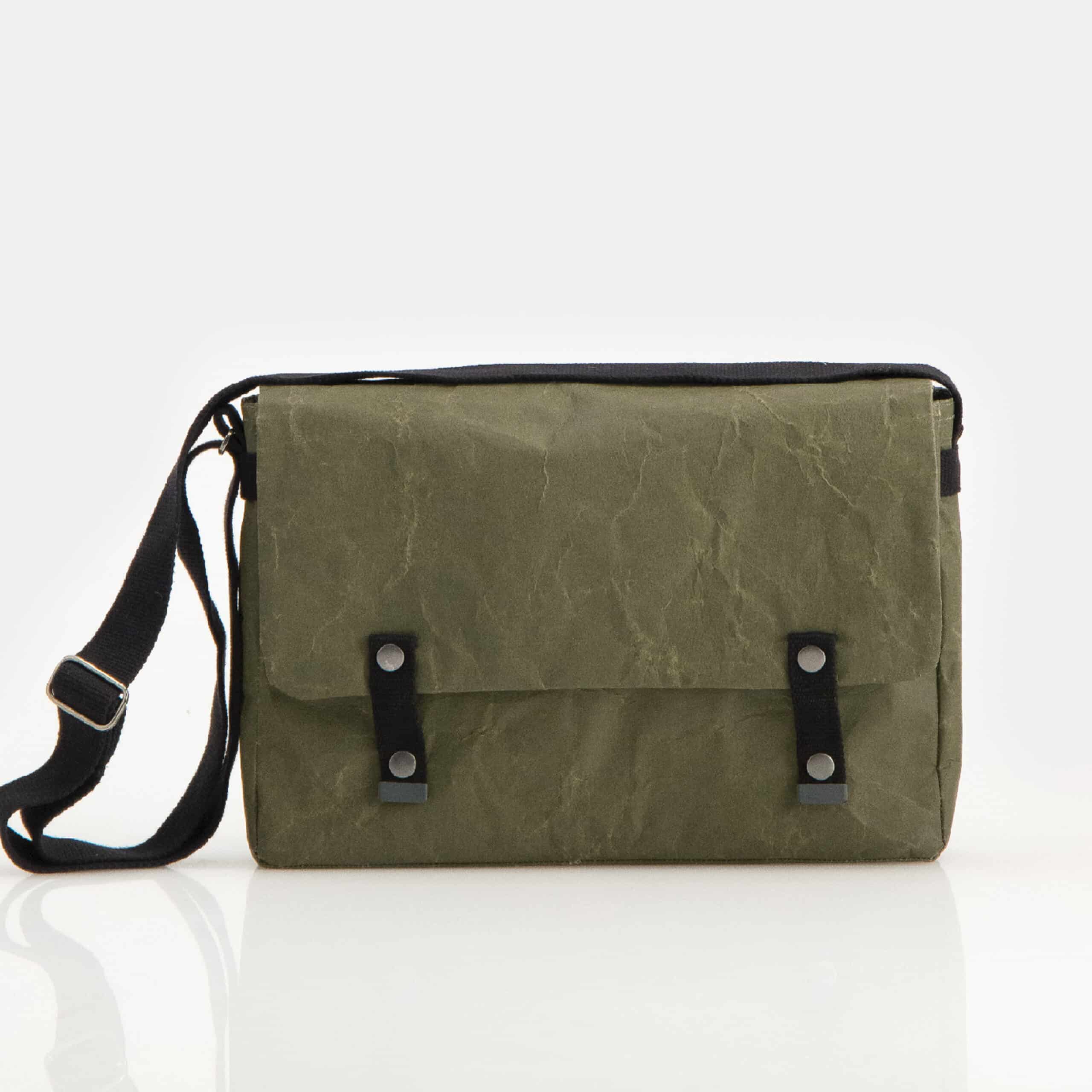 Forest Green ProtectPaper® Messenger Bag