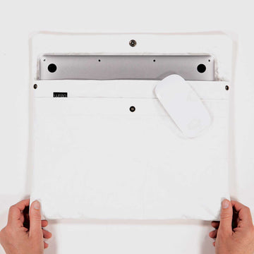 White ProtectPaper® Laptop Sleeve