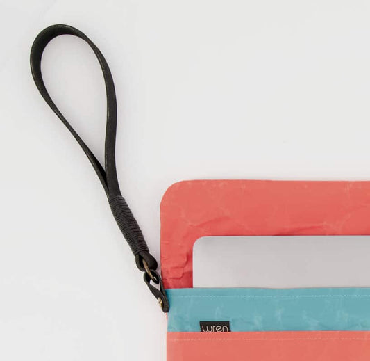 Black Leather Wrist Strap