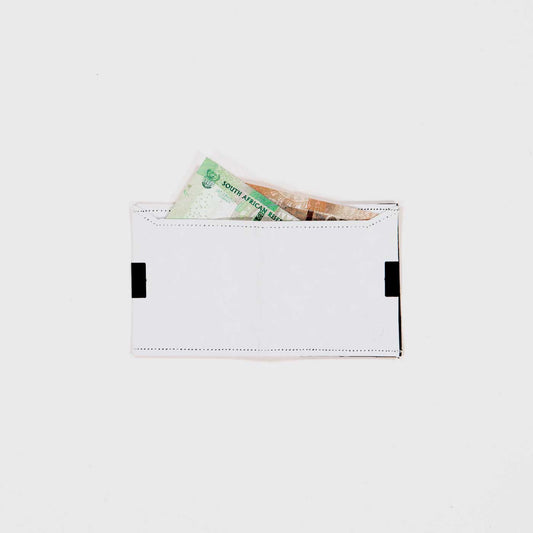 White ProtectPaper® Square Wallet