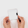 White ProtectPaper® Square Wallet