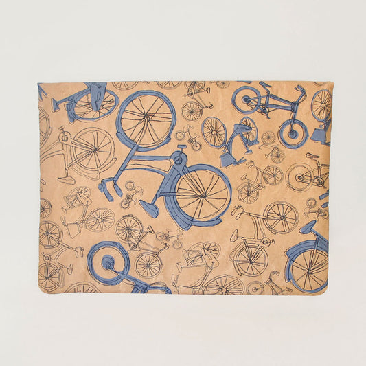 Blue Bicycles ProtectPaper® Laptop Sleeve
