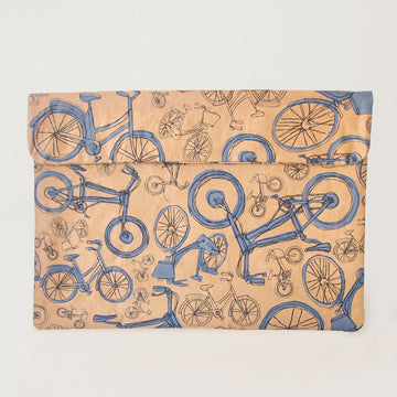 Blue Bicycles ProtectPaper® Laptop Sleeve