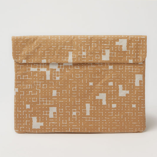 White Dots & Squares ProtectPaper® Laptop Sleeve