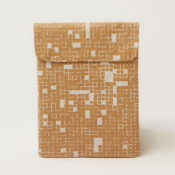 White Dots & Squares ProtectPaper® iPad & Tablet Sleeve