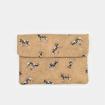 African Painted Wolves Pouch - ProtectPaper®
