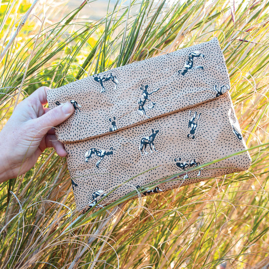 African Painted Wolves Pouch - ProtectPaper®