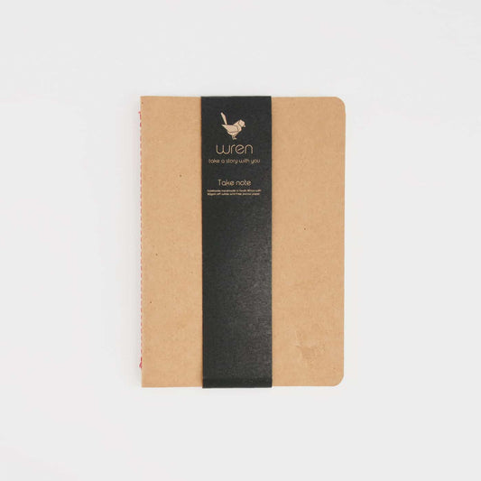 Replacement Pack: A5 Kraft Notebooks (Pack of 2, blank pages)