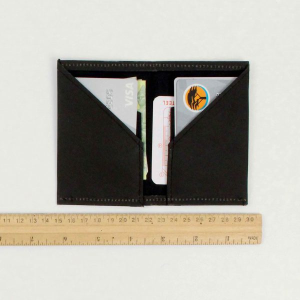 Wren Slim Wallet Black Measurement lres