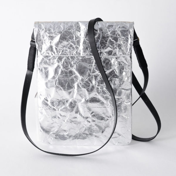 Wren Silver iPad Sleeve with strap lres