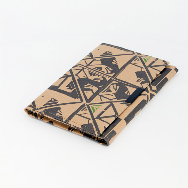 Ara Green B6 Notebook Side
