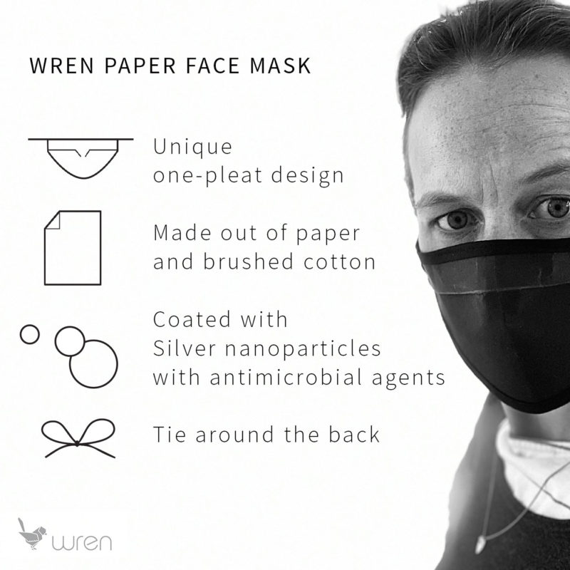 Wren classicpaperfacemask technical