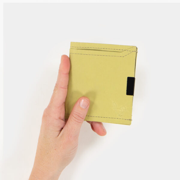 WREN Square Wallet Chartreuse 1 scaled