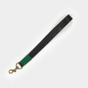 WREN Strap leather wrist blackgreen 2